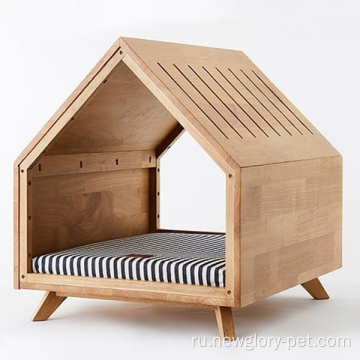 Высококачественная прочная мебель для собак древесины